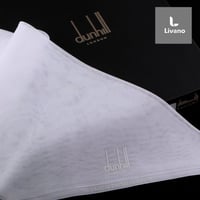 غترة دنهل ابيض ناصع صناعة سويسري