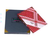 شماغ فلفت ريد بريميوم احمر غامق 2024