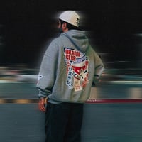 (Grey) Akihaibara Station Oversized Hoodie