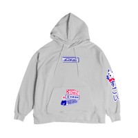 (Grey) Akihaibara Station Oversized Hoodie