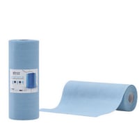 رول فوط تنظيف مايكرو فايبر سماكة مضاعفة لون أزرق م...