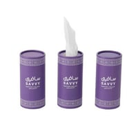 مناديل خزامى ورقية فائقة النعومة بعبوة اسطوانية فا...