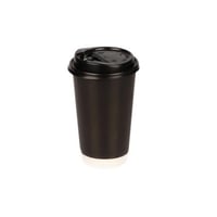 12 اونص مع غطاء أسود