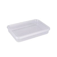 علب بلاستيك بريميوم مستطيلة للمايكرويف والثلاجة لو...