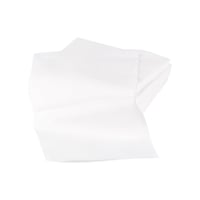 مناديل سفرة طبقة واحدة لون أبيض 30 × 30 سم - خيارا...
