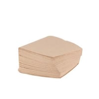 مناديل سفرة طبقة واحدة لون بني 30 × 30 سم - خيارات...