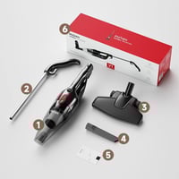 مكنسة كهربائية 650 واط+جهاز تنظيف بالبخار