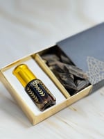 دهن عود كبمودي طبيعي مع ربع وقيه مجاناً