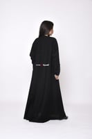 عبايه كلوش ياقه وكسره من الخلف