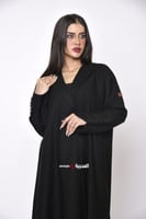 عبايه كلوش ياقه وكسره من الخلف