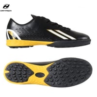 جزمة كرة قدم هاتريك باللون الأسود والأصفر