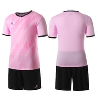 طقم كرة قدم بنفسجي واسود