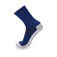 جوارب أزرق بحبيبات مانعة للانزلاق نصف الساق