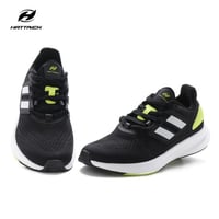 جزمة رياضية للمشي الأسود مع الأخضر