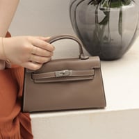 كيلي كاكي قفل فضي