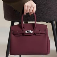 بيركن وسط عودي قفل فضي