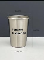 كوب من الاستنلس ستيل