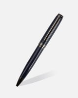 قلم فاخر بنقوش عربية لون ازرق برمادي...