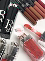 بديل ديور 6 ارواج كريميه + 6 قلوسات + 6 محددات