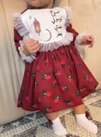 فستان شالكي بناتي