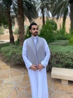 سديري جوخ رصاصي/اسود