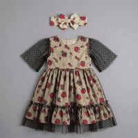 فستان بناتي شالكي