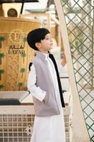 سديري جوخ اسود/فضي