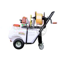 مضخة رش YOKOHAMA مع خزان 50 لتر ومحرك ولي 50 متر م...