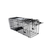 مصيدة حديدية للقطط (كبيرة) أسود 32*30*78 سم موديل...