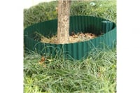 حاجز سياج بلاستيكي اخضر للحدائق (9 متر * 20 سم)