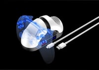 قاعدة شاحن يد بلايستيشن 5 بحساس مضائي الشحن السريع