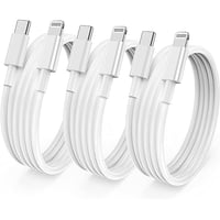 عرض 3 كيابل ايفون PD او تايب سي ضمان سنة