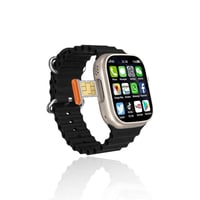 ساعة Ultra مع مدخل شريحة 4G و كاميرا امامي و خلفية...