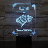 اضاءة 7 الوان مسلسل قيم او ثرونز Game of thrones