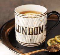 The Bistro Tile Stoneware Mug: Jetsetter Edition