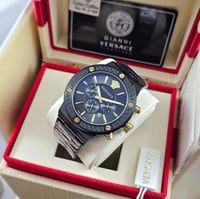 ساعة فرزاتشي كنوغراف رجالي لون اسود