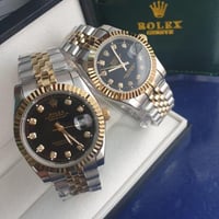 طقم ساعات ماركة رولكس رجالي ونسائي كبلز