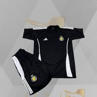 طقم تمارين نادي النصر الجديد الاسود 2025