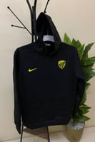 بلوفر شتوي نادي الاتحاد الاسود الجديد