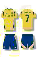 طقم نادي النصر رونالدو الاساسي الجديد 2024_2025