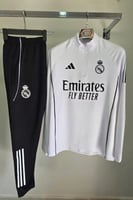 سويتر ريال مدريد الابيض مع بنطلون
