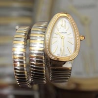 ساعة ماركة بولغاري نسائية موديل الثعبان