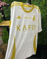 تيشيرت النصر الجديد الابيض 2025 مقاس رجالي نسائي ش...