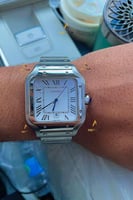 ساعة كارتير سانتوس رجالي مقاس 35