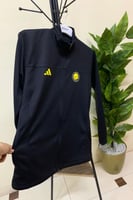 جاكت نادي النصر الاسود الجديد 2026