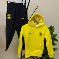 طقم بلوفر الاتحاد الاصفر مع بنطلون