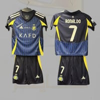 طقم النصر رونالدو الاحتياطي الكحلي الجديد 2025 متج...