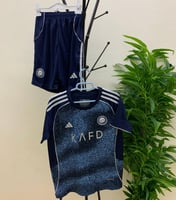 طقم اطفال نادي النصر الكحلي الجديد 2026