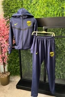 طقم جاكت الاتحاد الكحلي مع بنطلون طويل