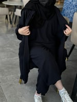 عباية سفر اسود